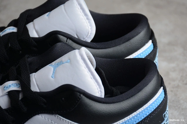 Black  White University Low Blue 1 DC0774-041 Jordan (W) 0506